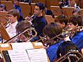 Sechs Schulen, 90 Schüler: Die EMG-Bläserklasse folgt der Einladung in die renommierte Kölner Philharmonie 