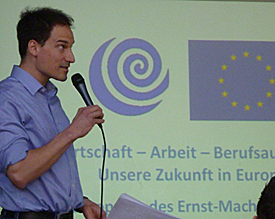 Das EMG und Europa: Koordinator Dr. Johannes Klose erläutert die Bedeutung unserer Staatengemeinschaft 
