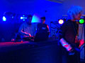 Zum dritten Mal in Action: DJ-Team mit Super-Moderator Andreas aus der Klasse 7a des EMG 