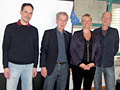 Johannes Klose, Volker Kanth, Anna Noddeland, Bernhard Streerath (v.l.) beim Info-Seminar des IPZ 