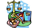 Die Rechtskunde-AG befasst sich mit Fragen aus Straf-, Zivi- und Arbeitsrecht sowie Sozial- und Verwaltungsrecht