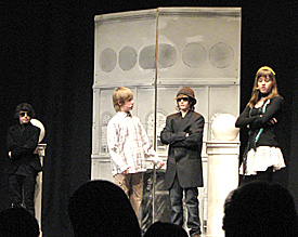 Und Action! Die Schauspieltruppe des EMG zog bei der Aufführung von "Beauty ist ein Biest" alle Register