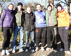 Kristina Würmingshausen, Johannes Klose, Thomas Knechten, Gregor Evers, Robert Franke und Sandra Hembach (v.l.)