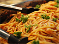 Die Nudelbar soll künftig auch Spaghetti Bolognese nach dem All-You-Can-Eat-Prinzip bereit halten 