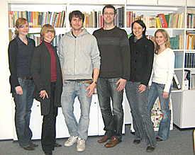 Neu am EMG: Sandra Wegner, Julia Neidh&ouml;fer, Sven Fangh&auml;nel, Johannes Strauch, Katharina Wempe und Yvonn Kreucher (v.l.) 