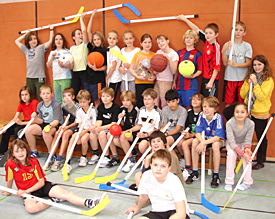 Künftig kommen die Schülerinnen und Schüler des EMG in den Genuss der neuen Spiel- und Sportgeräte