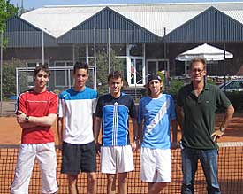 Heiner Philippek (r.) und sein erfolgreiches Quartett 